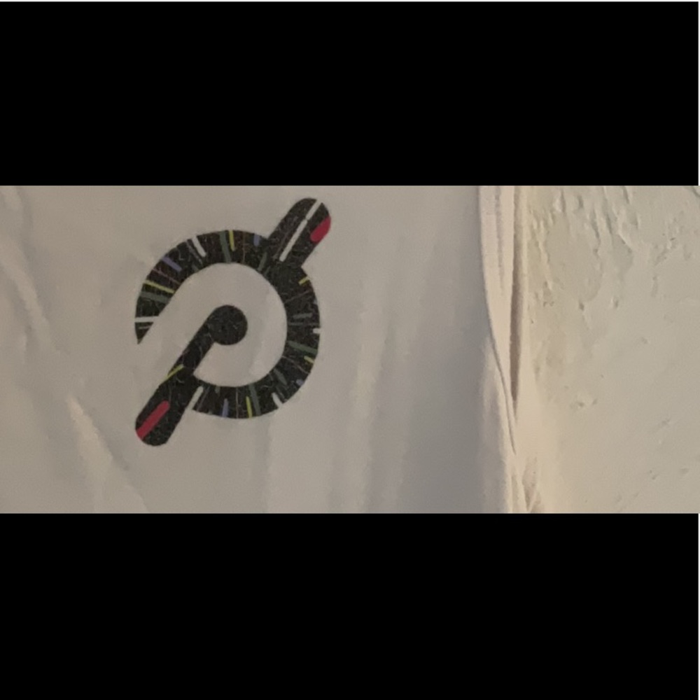 Sale! Peloton Tank Top with Back Cutout, Size S, White, - Picture 5 of 6